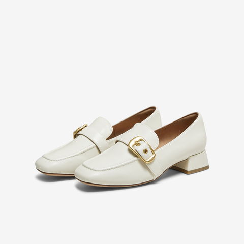 TATA/他她2025秋商场同款时尚休闲女乐福鞋新款7IDB4CA5