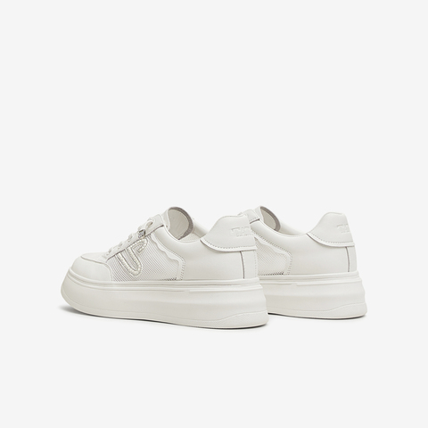 TATA/他她2025秋商场同款运动时尚休闲厚底女板鞋新款WJN28CM5