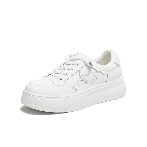 TATA/他她2025秋商场同款运动时尚休闲女板鞋新款WJN29CM5