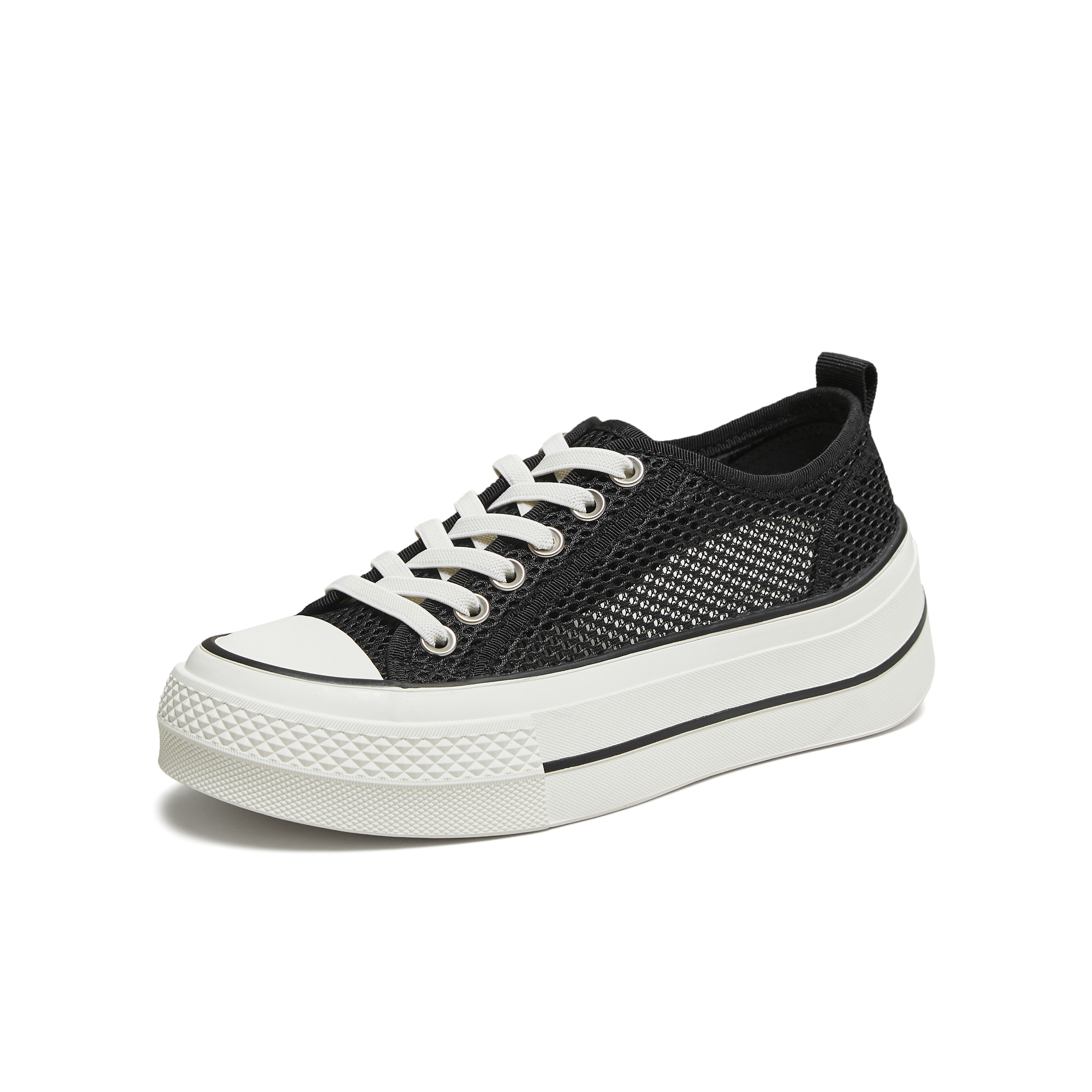 TATA/他她2025夏时尚休闲厚底女板鞋新款CE801BM5