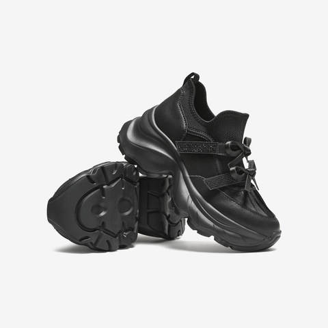 TATA/他她2025秋时尚休闲百搭女老爹鞋新款CWN01CM5