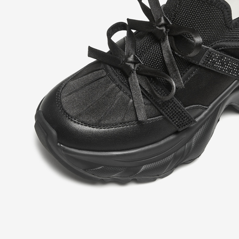 TATA/他她2025秋时尚休闲百搭女老爹鞋新款CWN01CM5