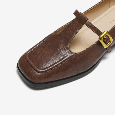 TATA/他她2025秋商场同款时尚女气质玛丽珍鞋新款UVD01CQ5