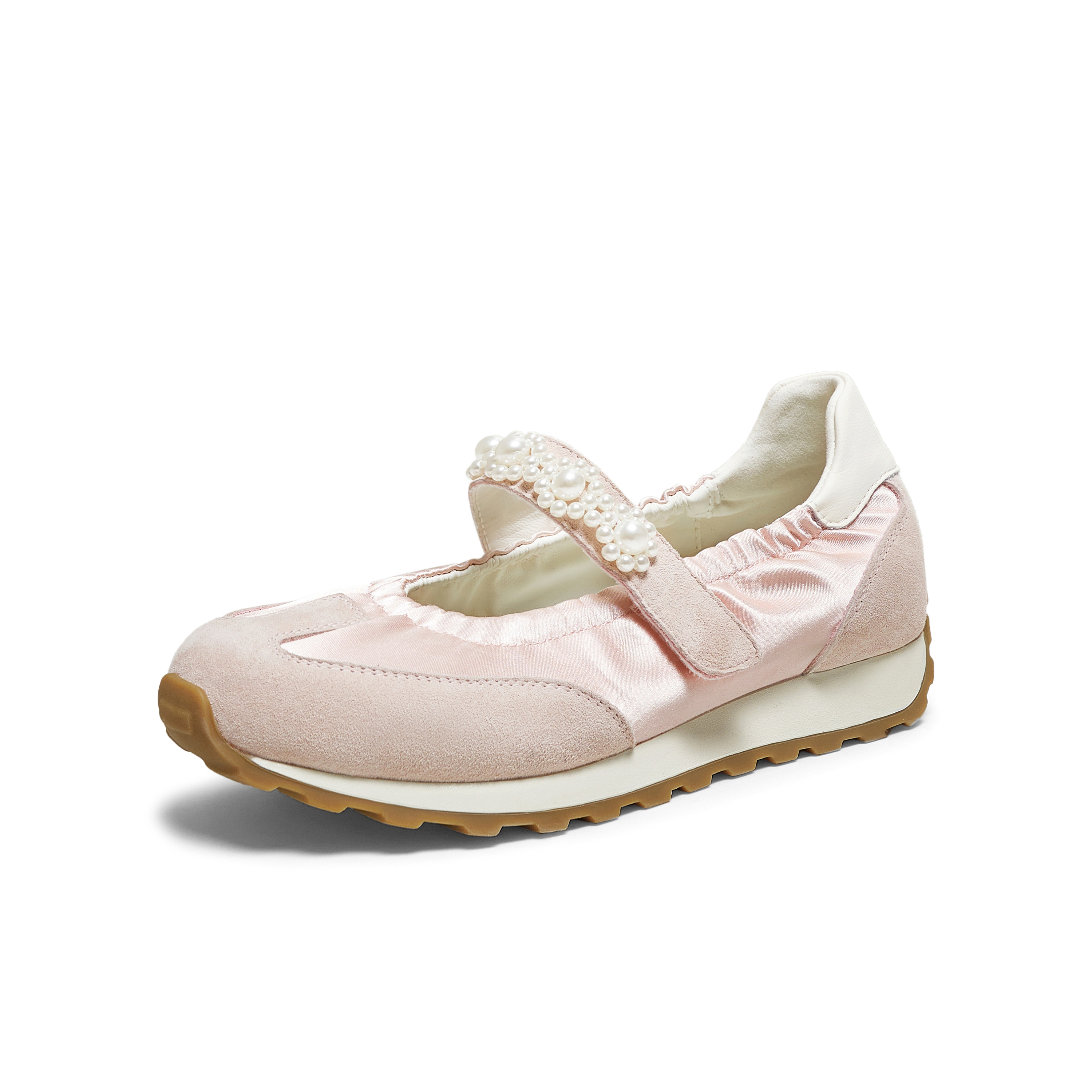 TATA/他她2025秋浅口女休闲百搭玛丽珍鞋新款GVU01CQ5