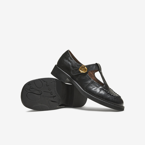 TATA/他她2025秋商场同款百搭时尚女玛丽珍鞋新款7JW20CA5