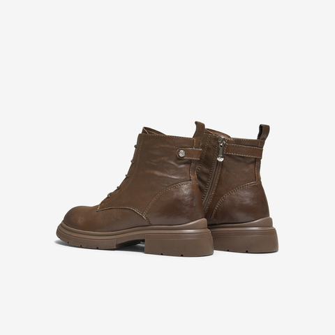 TATA/他她2025冬商场同款百搭时尚简约女马丁靴新款WXB06DD5