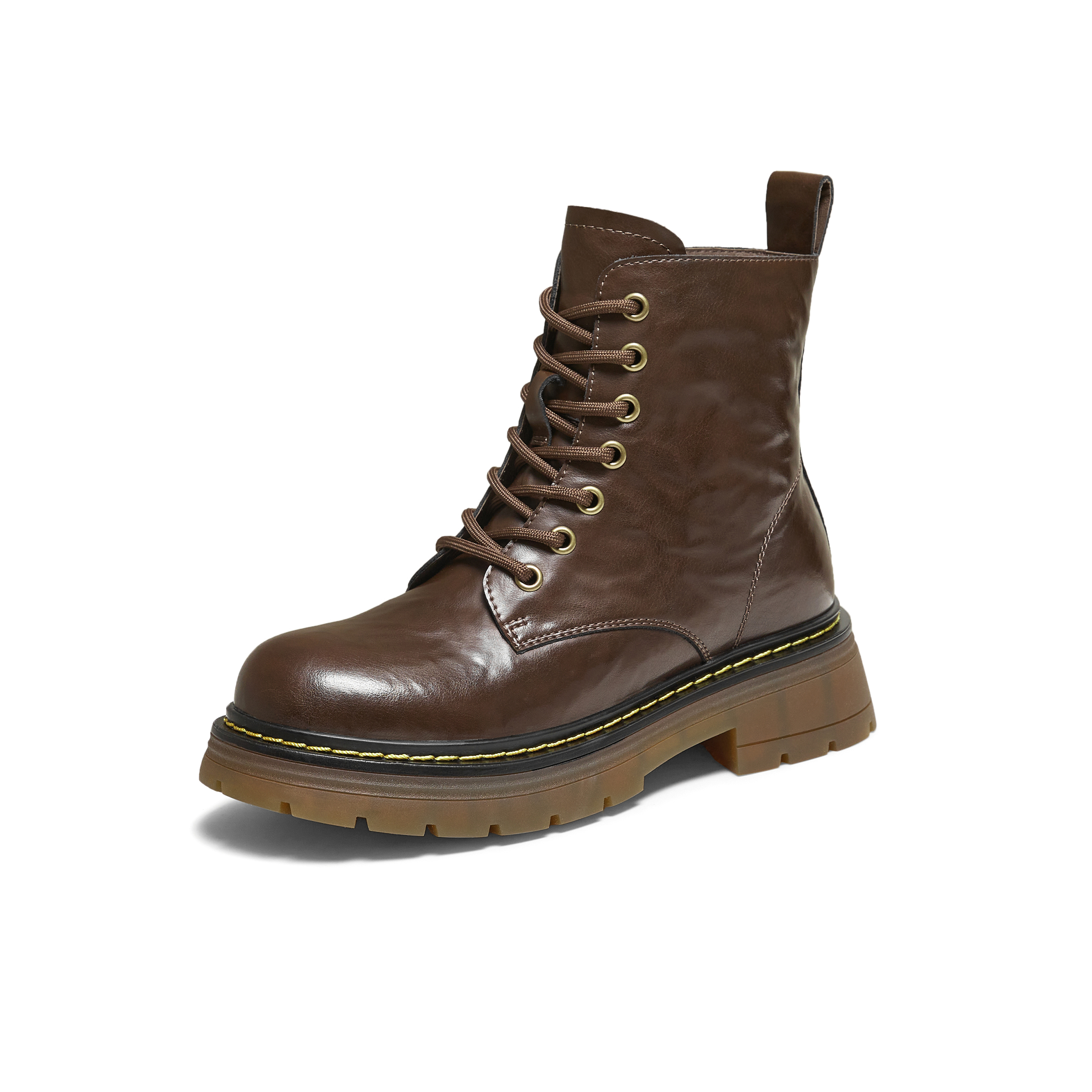 TATA/他她2025冬百搭时尚简约女马丁靴新款CHQ01DD5