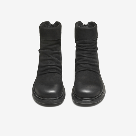 TATA/他她2025冬商场同款时尚百搭女休闲靴新款7C843DD5