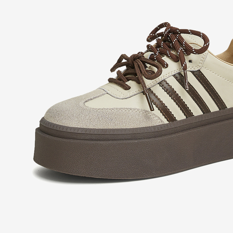 TATA/他她2025秋时尚休闲德训鞋女新款W9B02CM5