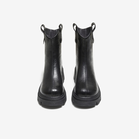 TATA/他她2025冬商场同款百搭时装靴女短靴新款CE401DZ5