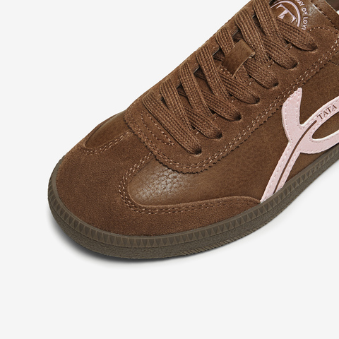 TATA/他她2025秋商场同款时尚德训鞋女百搭休闲鞋新款CK801CM5