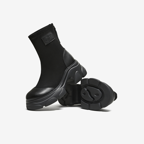 TATA/他她2025冬时尚休闲女靴百搭弹力靴新款CEG09DZ5