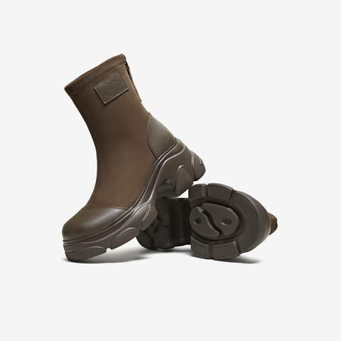 TATA/他她2025冬时尚休闲女靴百搭弹力靴新款CEG09DZ5