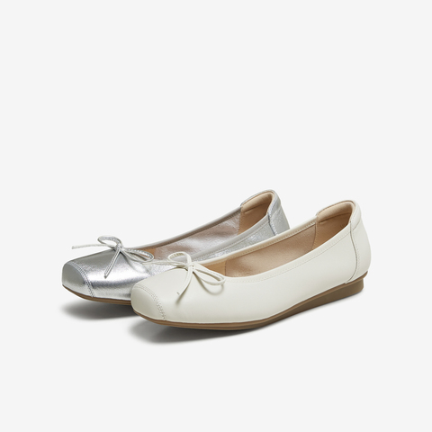 TATA/他她2025秋商场同款时尚百搭蝴蝶结单鞋女新款UUY01CQ5