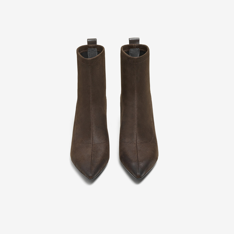 TATA/他她2025冬商场同款百搭时装靴女休闲短靴新款XVX01DD5