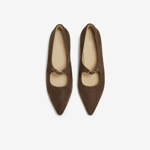 TATA/他她2025秋商场同款浅口女气质玛丽珍鞋新款UTW01CQ5