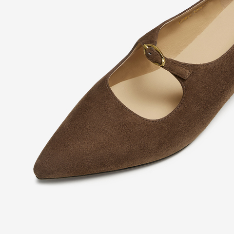 TATA/他她2025秋商场同款浅口女气质玛丽珍鞋新款UTW01CQ5