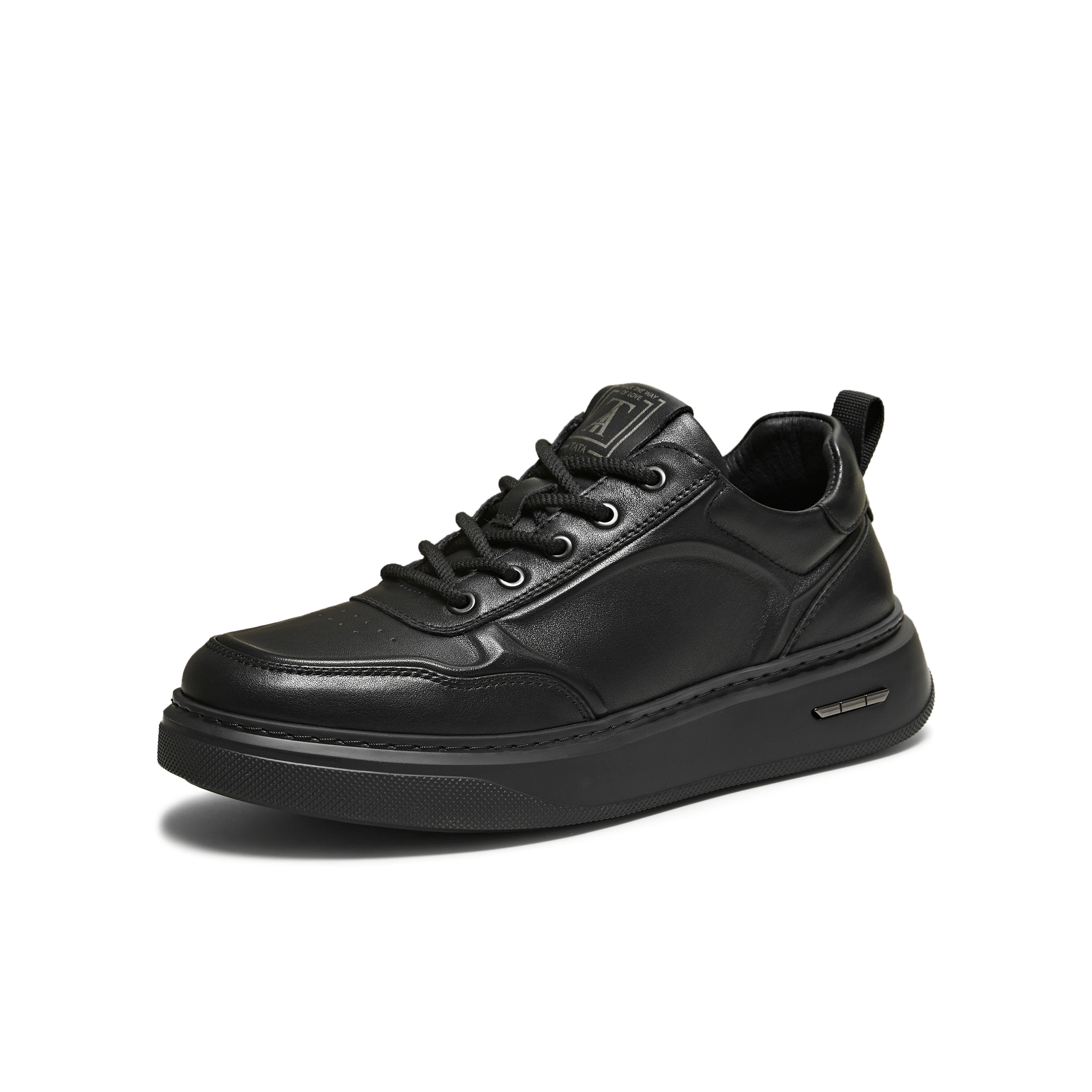 TATA/他她2025秋商场同款舒适百搭休闲男鞋新款QHR01CM5