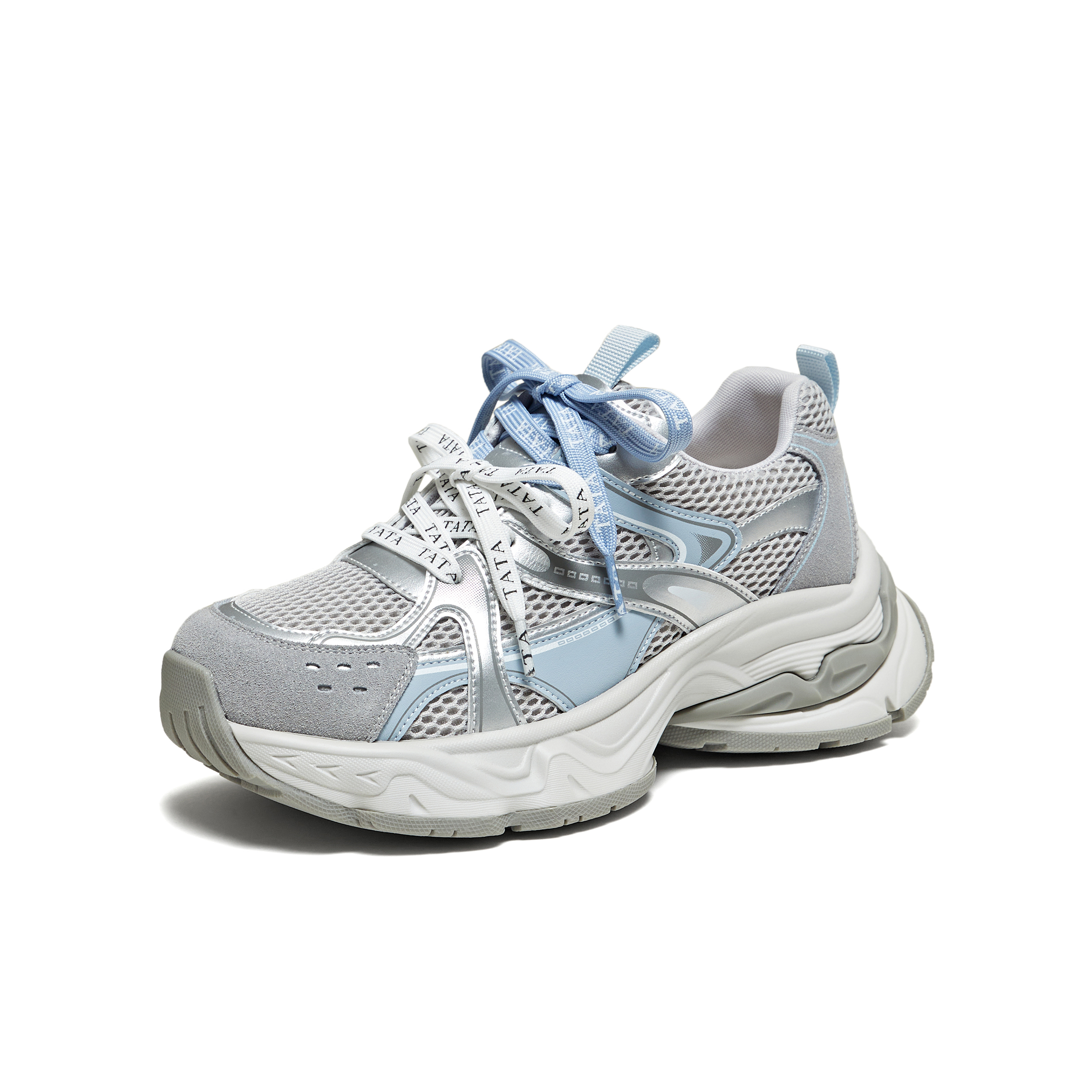 TATA/他她2025秋商场同款时尚休闲百搭女老爹鞋新款CJU01CM5