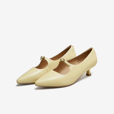 TATA/他她2025秋商场同款浅口女气质玛丽珍鞋新款UTW01CQ5