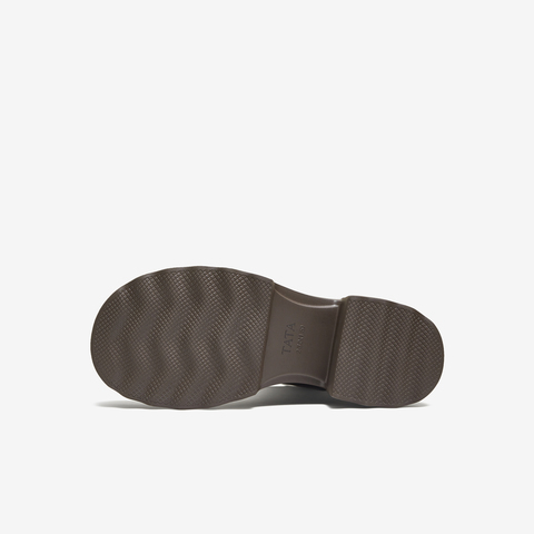 TATA/他她2025冬百搭时尚简约女骑士靴新款CF401DG5