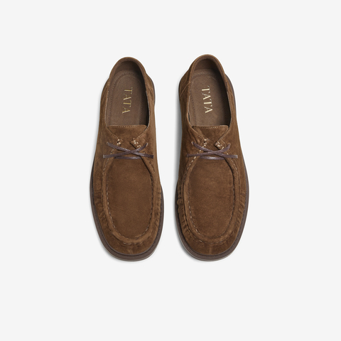 TATA/他她2025秋商场同款女百搭牛津鞋简约单鞋新款YVS01CM5