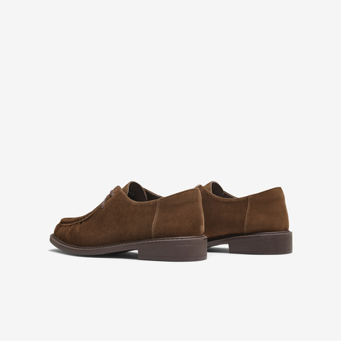 TATA/他她2025秋商场同款女百搭牛津鞋简约单鞋新款YVS01CM5