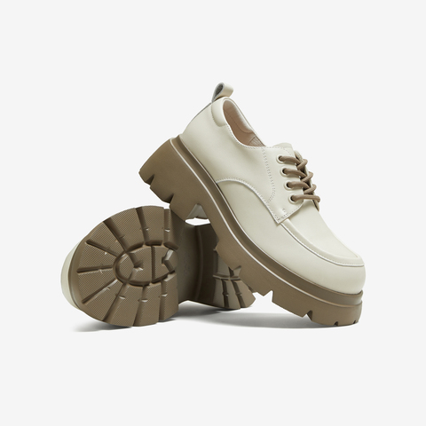 TATA/他她2025秋时尚简约休闲女牛津鞋新款CG401CM5