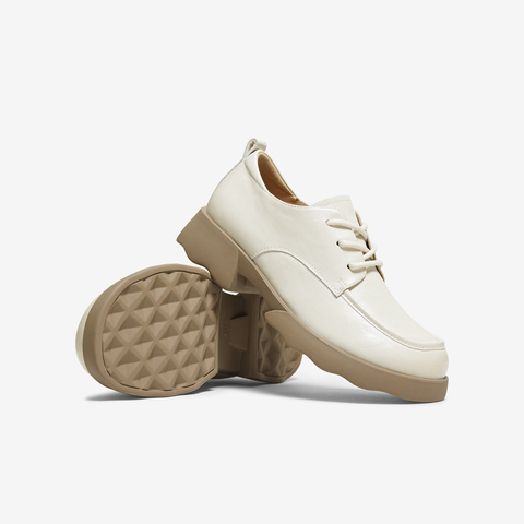 TATA/他她2025秋商场同款英伦风小皮鞋女牛津鞋新款CWK04CM5