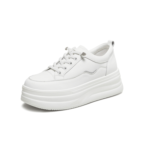 TATA/他她2025秋商场同款厚底板鞋女经典百搭新款CJS04CM5