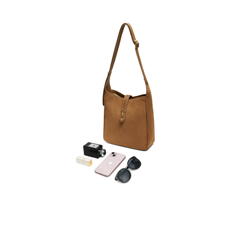 TATA/他她2025冬商场同款简约通勤水桶包新款X3531DX5