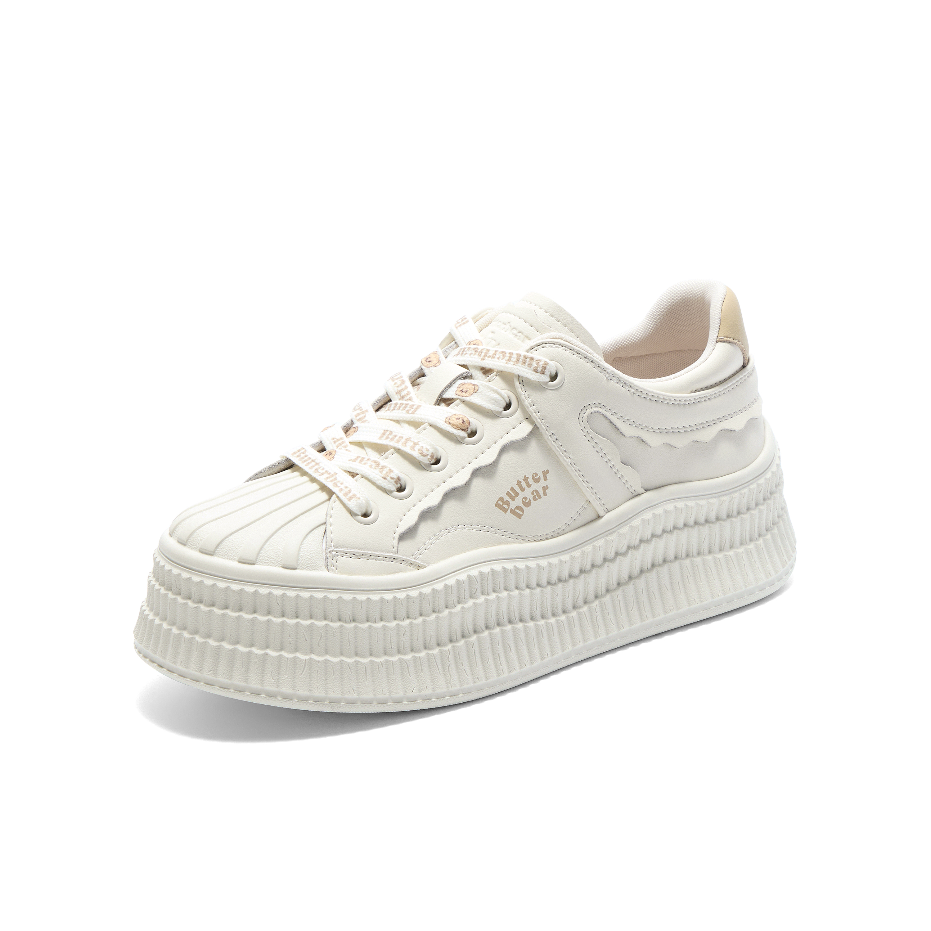 TATA/他她2025秋商场同款运动时尚休闲厚底女板鞋新款GXV01CM5