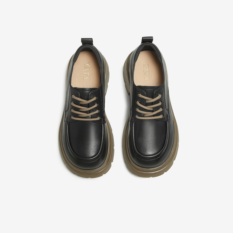 TATA/他她2025秋时尚简约休闲女牛津鞋新款CG401CM5