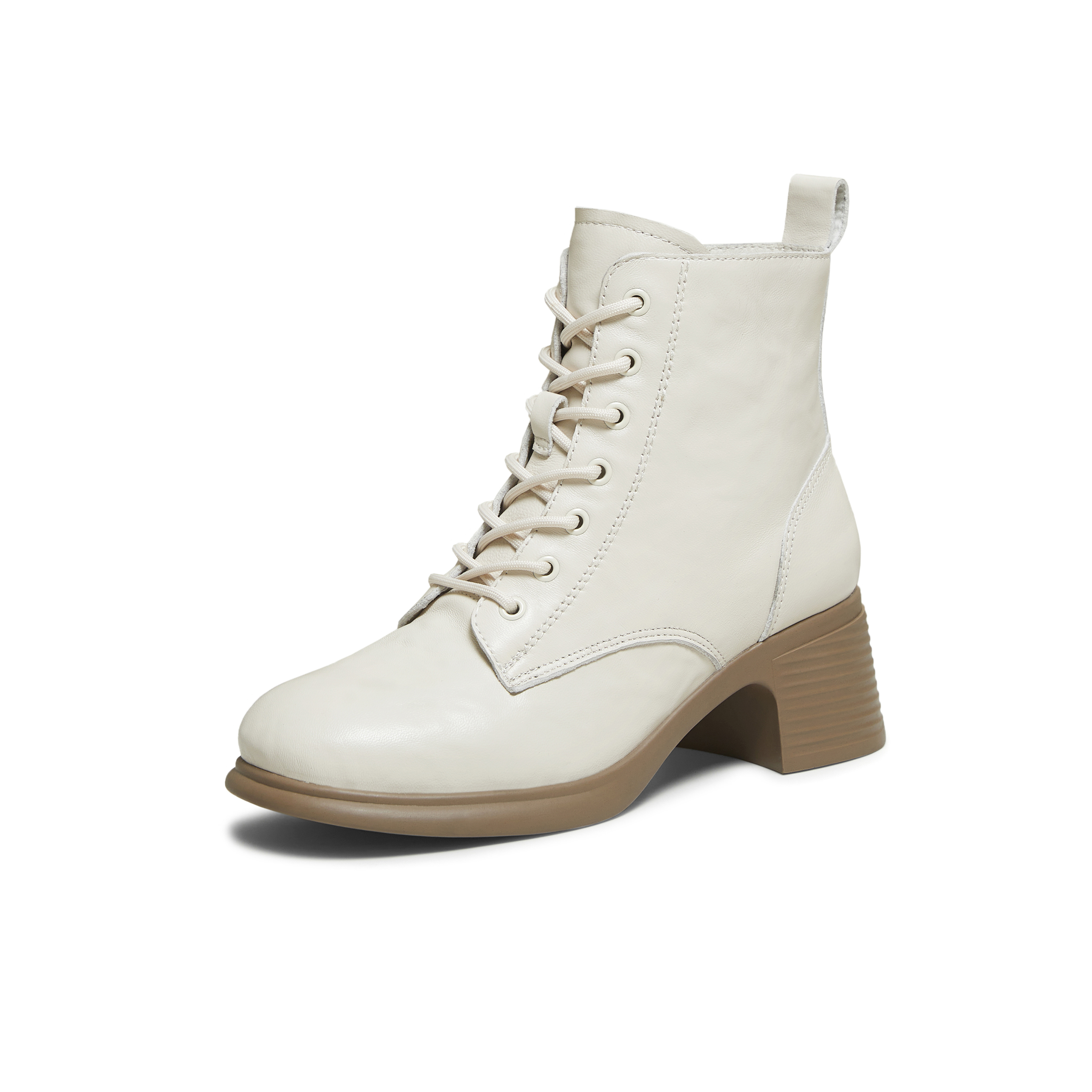 TATA/他她2025冬商场同款百搭时尚简约女马丁靴新款7A541DD5