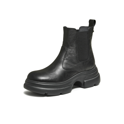 TATA/他她2025冬商场同款百搭通勤女休闲靴新款7OL44DD5