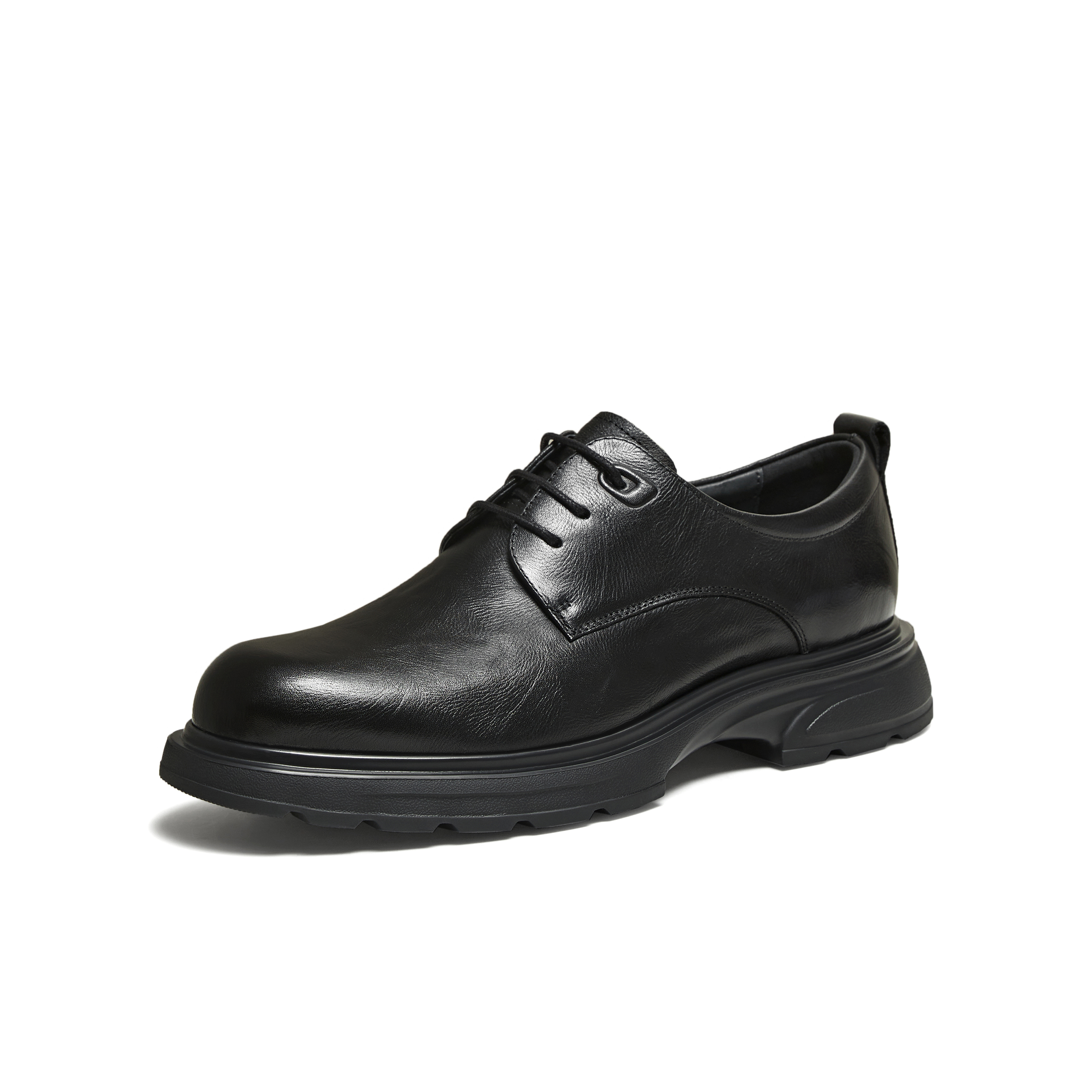 TATA/他她2025冬商场同款时尚休闲圆头男皮鞋新款VPV01DM5