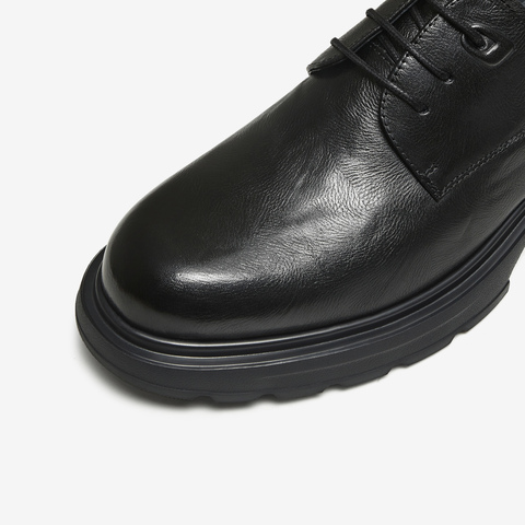 TATA/他她2025冬商场同款时尚休闲圆头男皮鞋新款VPV01DM5