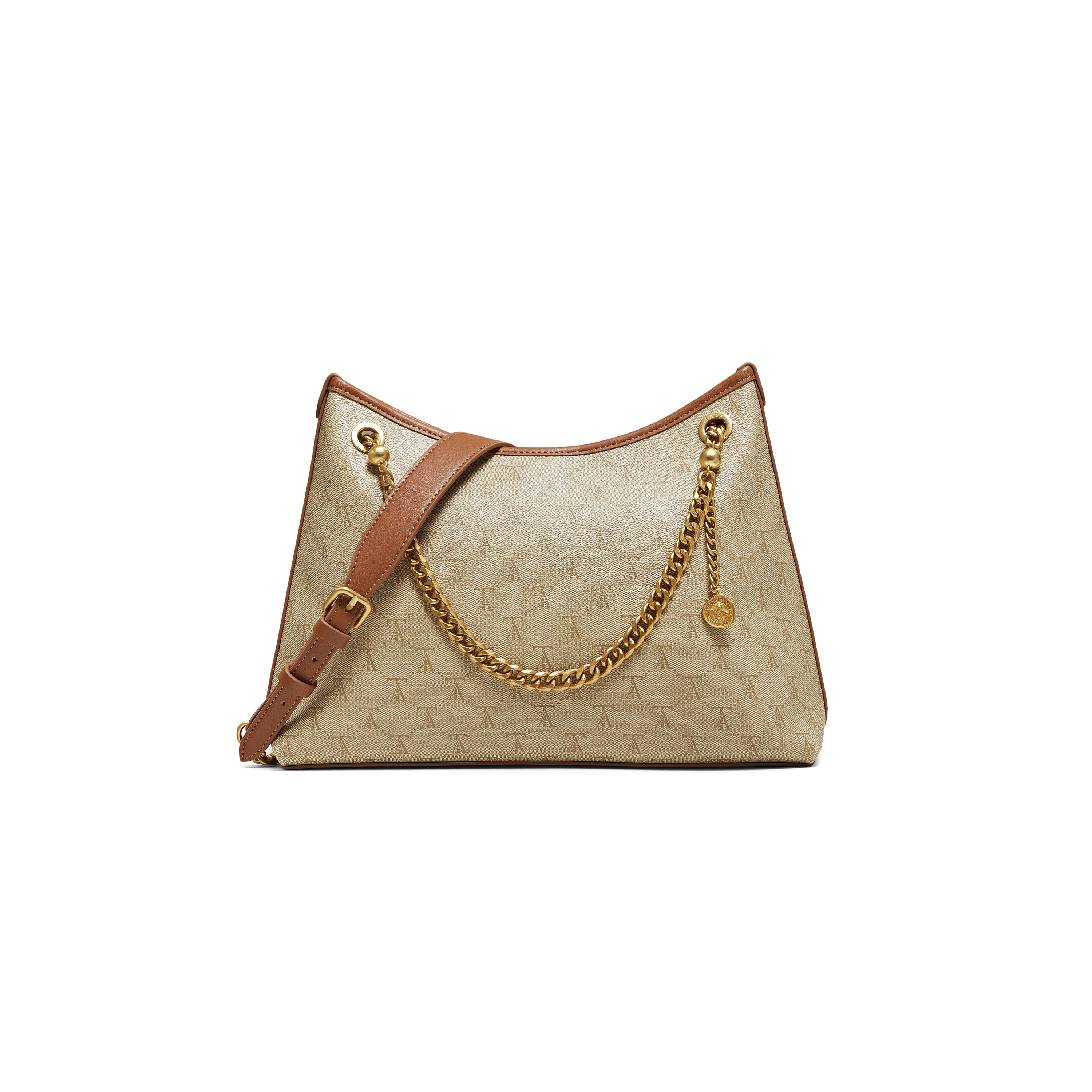 TATA/他她2025冬商场同款通勤托特包女简约单肩包新款X3525DX5