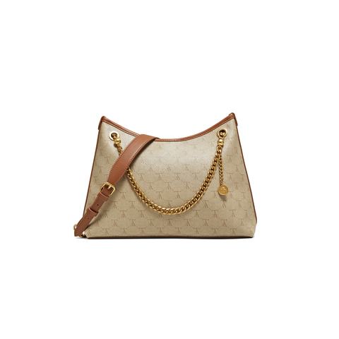 TATA/他她2025冬商场同款通勤托特包女简约单肩包新款X3525DX5