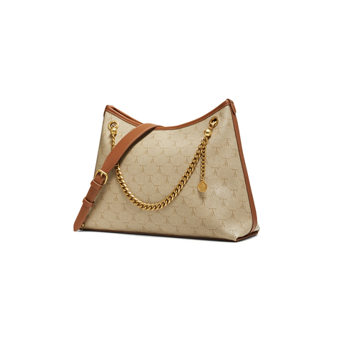 TATA/他她2025冬商场同款通勤托特包女简约单肩包新款X3525DX5