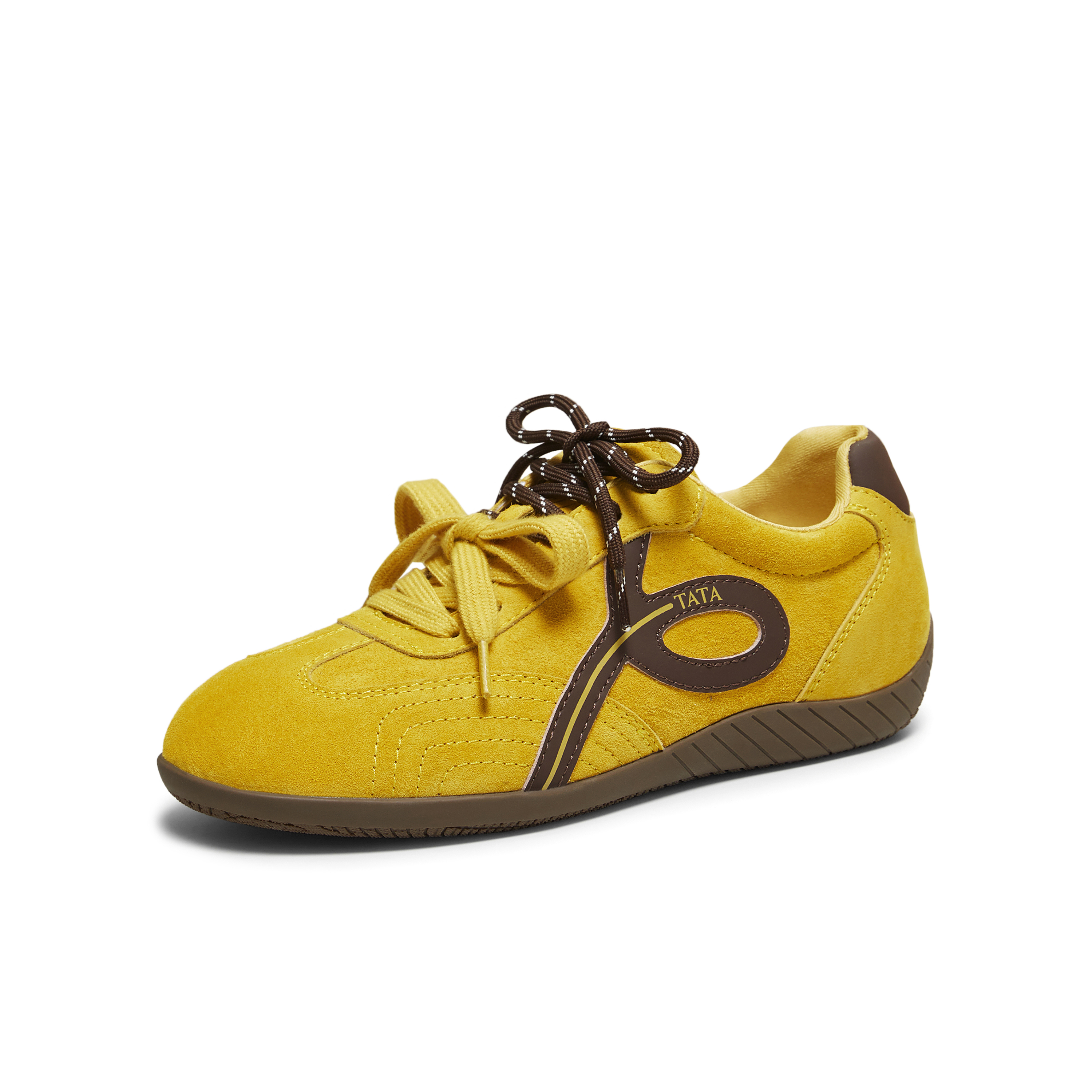 TATA/他她2025秋阿甘鞋女透气休闲运动鞋新款C2A01CM5