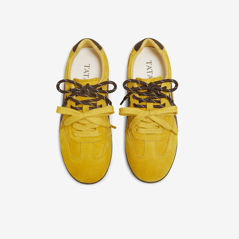 TATA/他她2025秋阿甘鞋女透气休闲运动鞋新款C2A01CM5