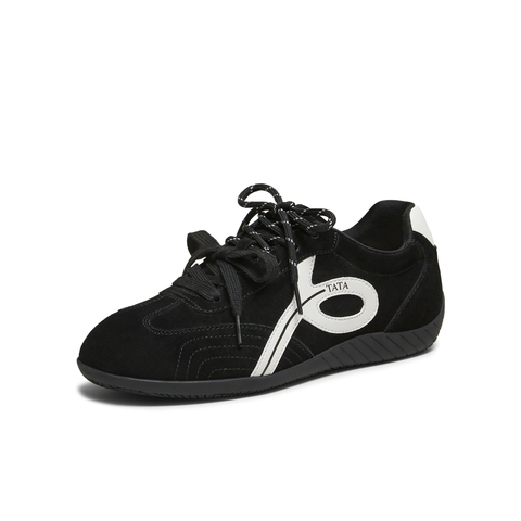 TATA/他她2025秋阿甘鞋女透气休闲运动鞋新款C2A01CM5