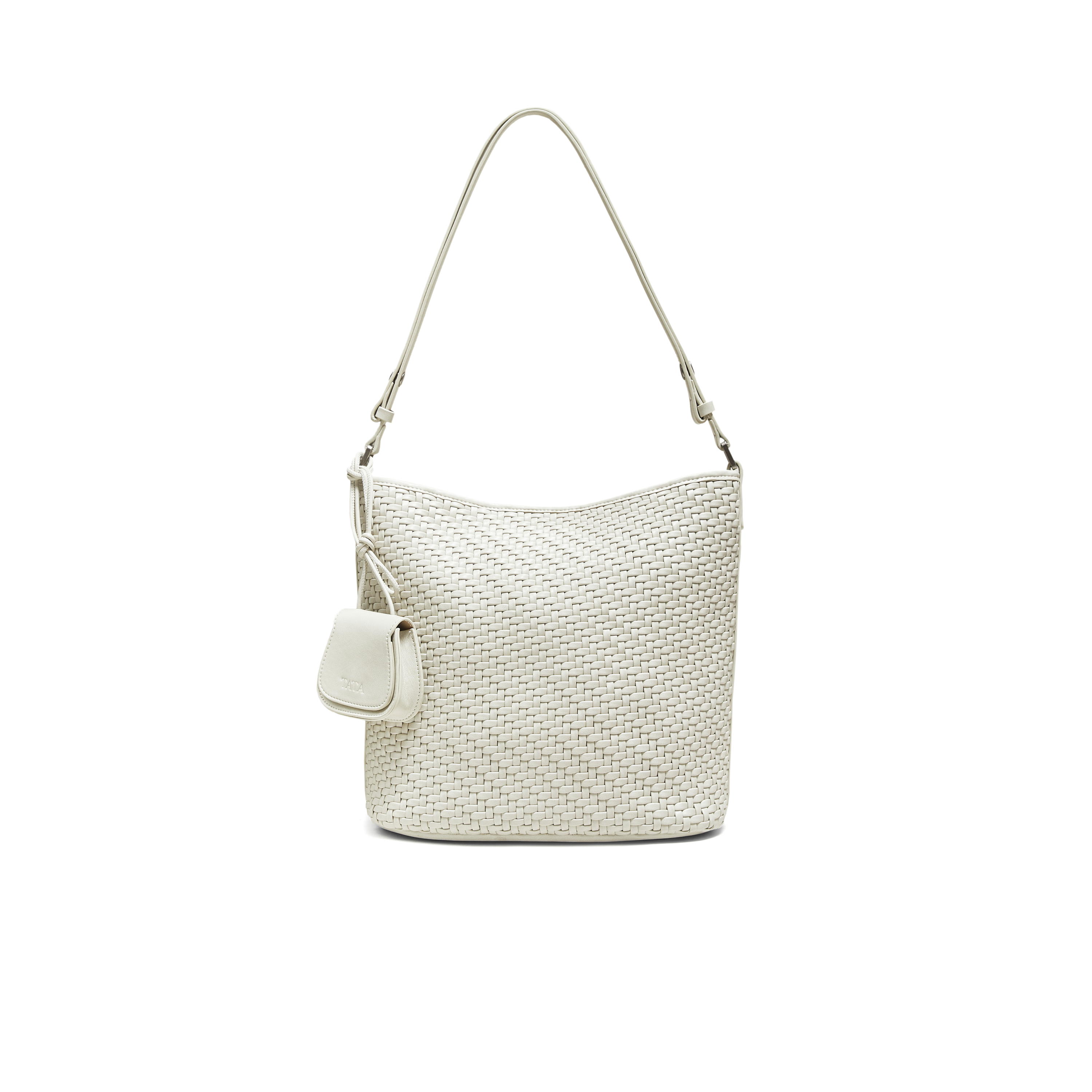 TATA/他她2025秋商场同款通勤女气质简约托特包新款LB335CX5