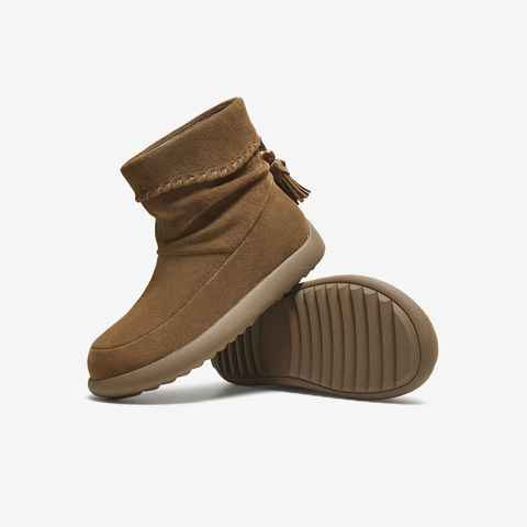 TATA/他她2025冬商场同款时尚百搭女休闲靴新款CHE01DD5