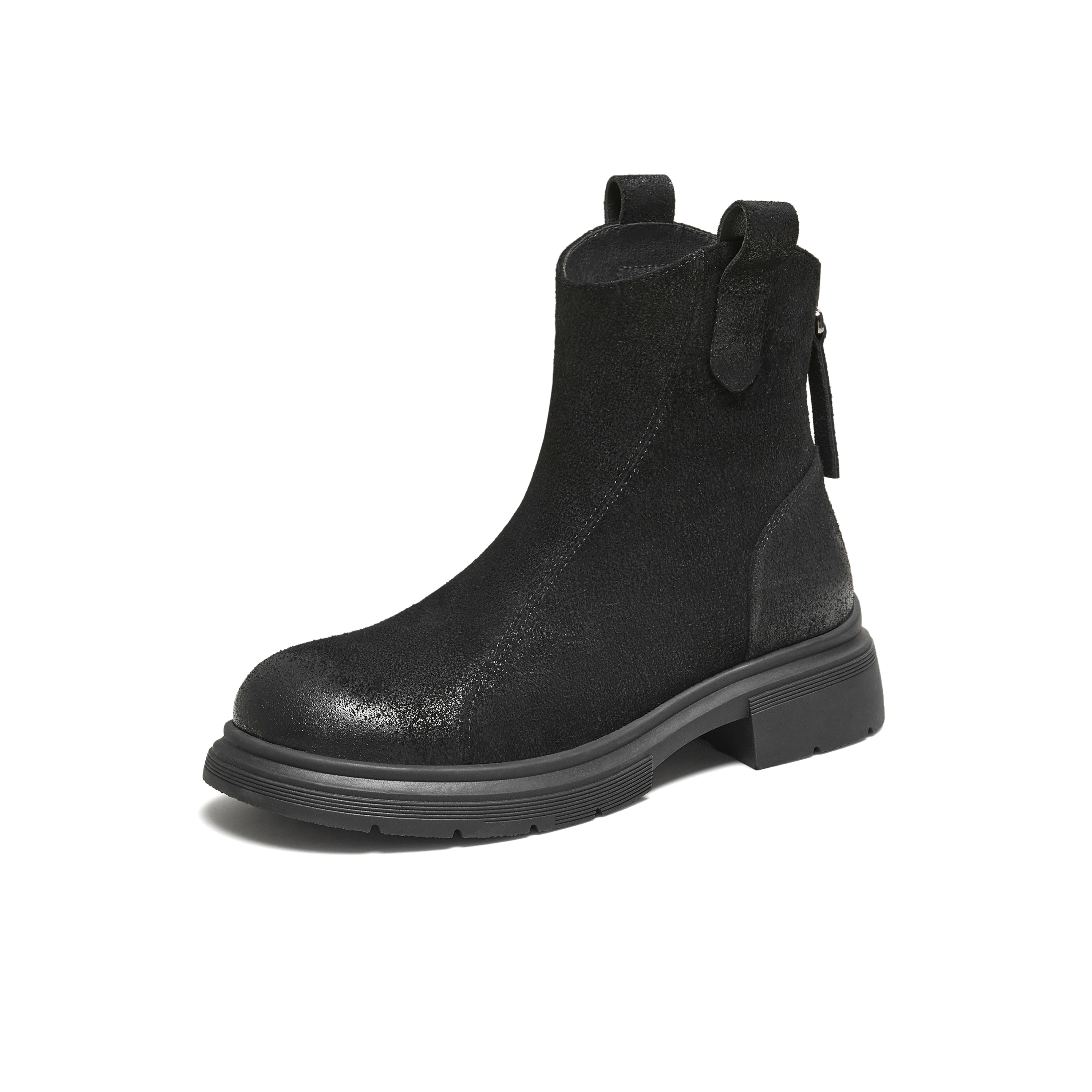 TATA/他她2025冬商场同款时尚百搭女休闲靴新款WXB08DD5