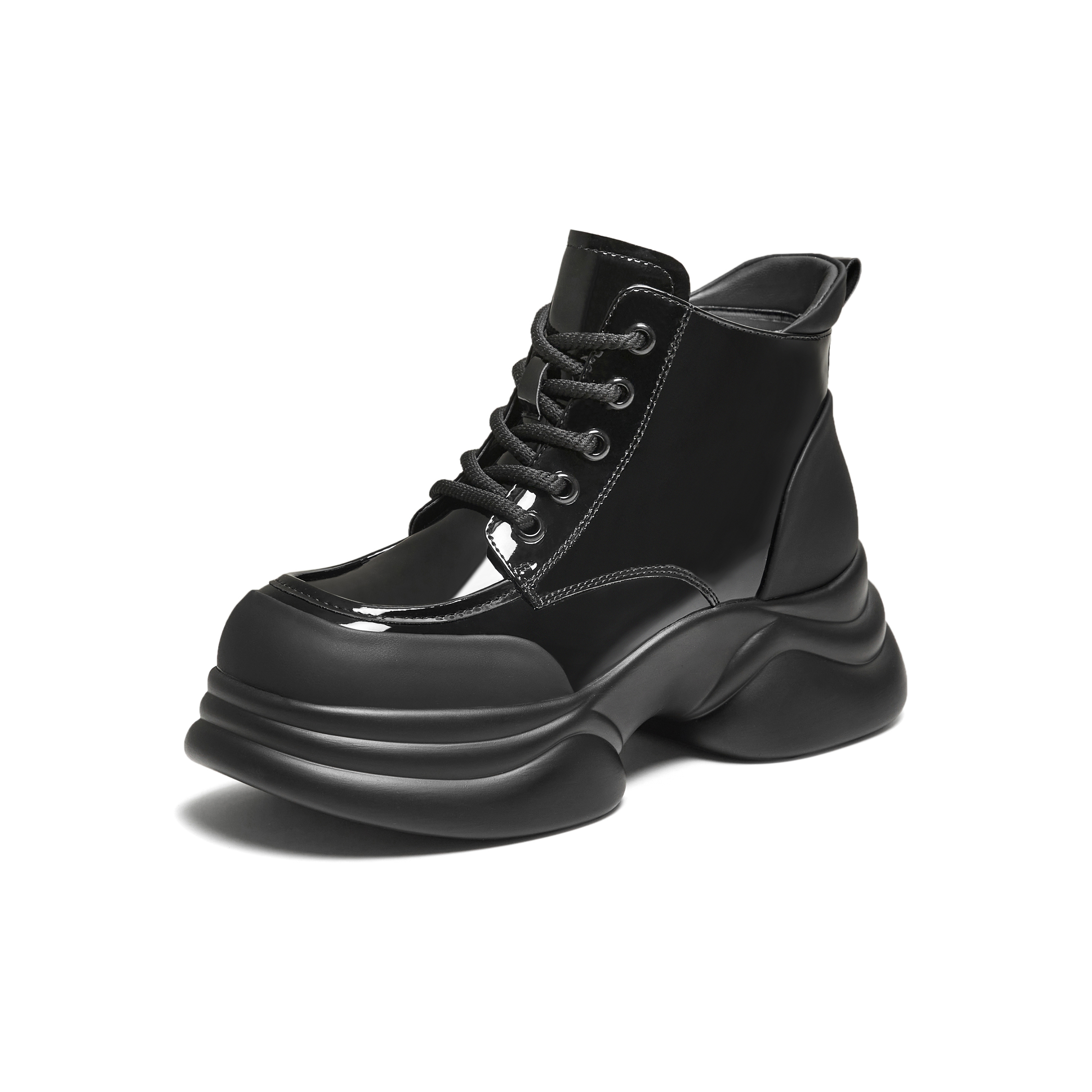 TATA/他她2025冬百搭时尚简约女马丁靴新款CCJ08DD5