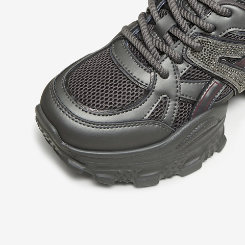 TATA/他她2025秋商场同款时尚休闲百搭女老爹鞋新款CJZ01CM5