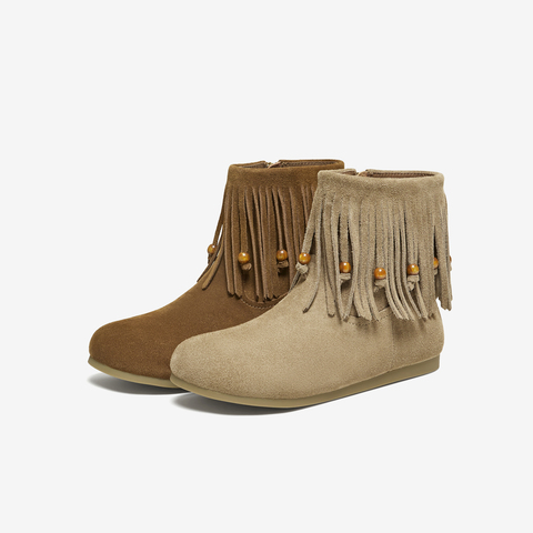 TATA/他她2025冬商场同款时尚百搭女休闲靴新款YVZ01DD5