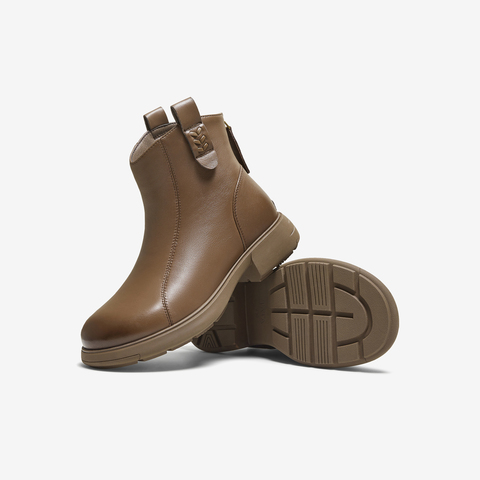 TATA/他她2025冬商场同款百搭时尚休闲短靴新款CF801DD5